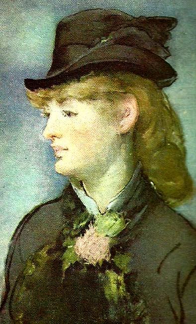 modellen pa, Edouard Manet